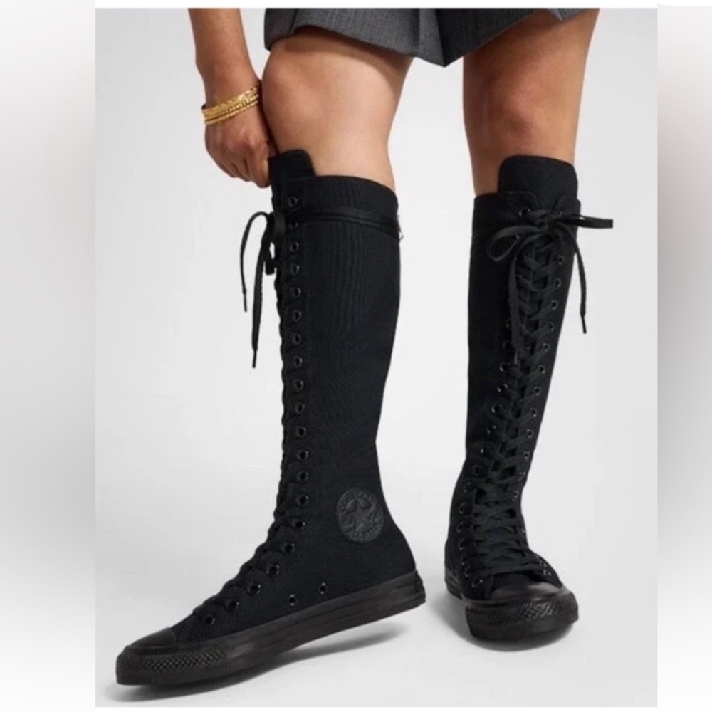 Converse Tonal black All-Star, XX-Hi Sneaker, size 6, NWOB